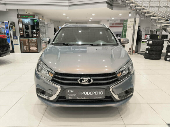 2022 Lada (ВАЗ) Vesta SW I, серый, 1080000 рублей - вид 1