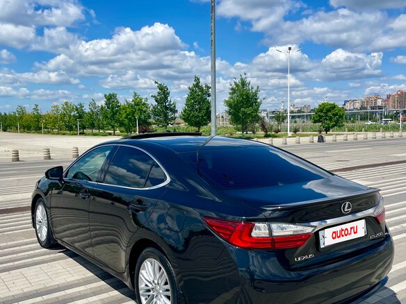 2015 Lexus ES 200 VI Рестайлинг, чёрный - вид 3