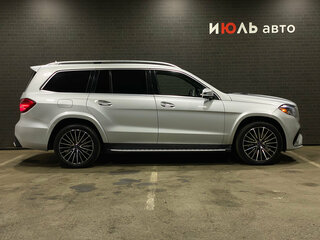 2018 Mercedes-Benz GLS 450 I (X166), серебристый, 4990000 рублей, вид 4