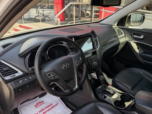 2013 Hyundai Santa Fe III, белый, 1699000 рублей - вид 6