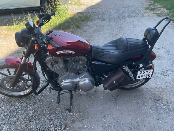 2014 Harley-Davidson Sportster 883, красный, 800000 рублей - вид 9