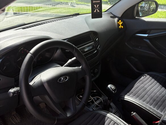 2020 Lada (ВАЗ) Vesta I, серый, 850000 рублей - вид 9
