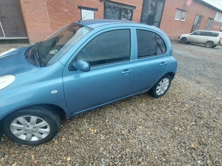 2007 Nissan Micra III (K12), голубой, 450000 рублей, вид 3