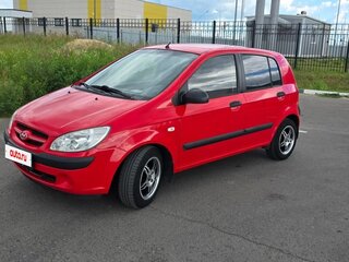 2007 Hyundai Getz I Рестайлинг, красный, 555000 рублей, вид 1