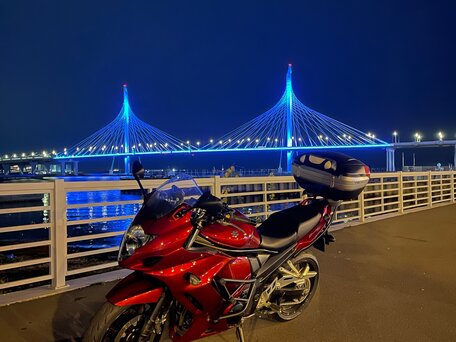 2015 Suzuki GSX 1250 FA, красный, 870000 рублей, вид 4