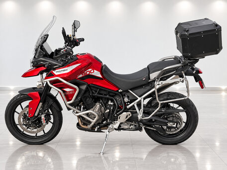 2021 Triumph Tiger 900, красный, 1203247 рублей, вид 5