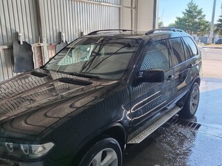 2004 BMW X5 3.0d I (E53) Рестайлинг, чёрный, 1200000 рублей, вид 4