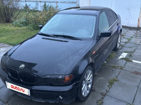 2002 BMW 3 серии 318i IV (E46) Рестайлинг, чёрный, 465000 рублей, вид 1