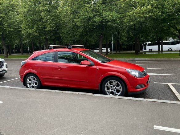 2006 Opel Astra GTC H Рестайлинг, красный, 530000 рублей - вид 7
