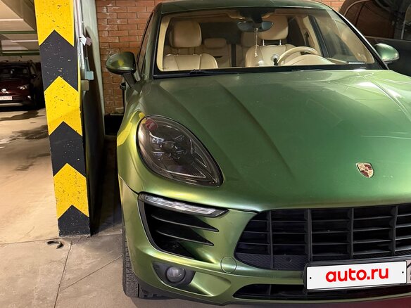 2015 Porsche Macan S I, зелёный, 3100000 рублей - вид 1