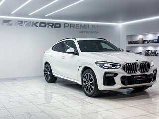 2021 BMW X6 40d III (G06), белый, 7500000 рублей, вид 2