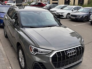 2022 Audi Q3 45 TFSI II (F3), серебристый, 3950000 рублей, вид 3