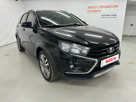 2021 Lada (ВАЗ) Vesta SW Cross I, чёрный, 1165000 рублей, вид 5