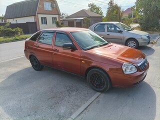2008 Lada (ВАЗ) Priora I, красный, 280000 рублей, вид 1