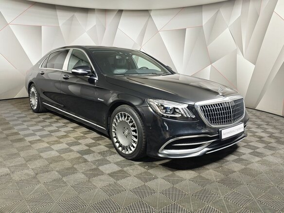 2018 Mercedes-Benz Maybach S-Класс 450 I (X222) Рестайлинг, чёрный, 4750000 рублей - вид 2