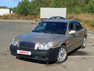 2005 Hyundai Sonata ТагАЗ IV (EF) Рестайлинг, бежевый, 500000 рублей, вид 1