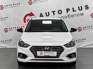 2018 Hyundai Solaris II, белый, 1409000 рублей, вид 4