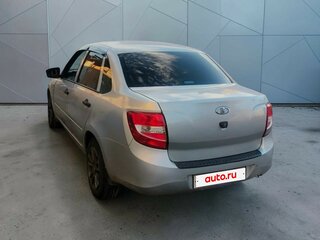 2014 Lada (ВАЗ) Granta I, серебристый, 370000 рублей, вид 5