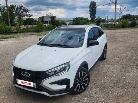 2025 Lada (ВАЗ) Vesta SW Cross I Рестайлинг (NG), белый, 1700000 рублей, вид 2