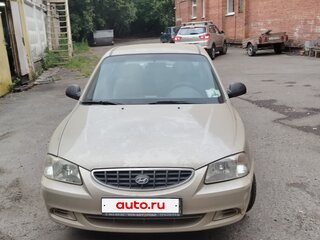 2005 Hyundai Accent ТагАЗ II, бежевый, 350000 рублей, вид 1