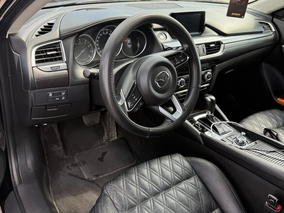 2018 Mazda 6 III (GJ) Рестайлинг, чёрный, 2350000 рублей - вид 7