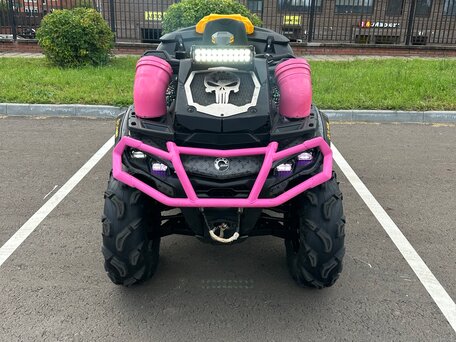 2022 BRP Can-Am Outlander XT-P 1000R, розовый, 1980000 рублей, вид 2