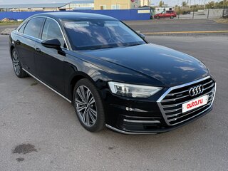 2020 Audi A8 Long 55 TFSI IV (D5), чёрный, 6700000 рублей, вид 4