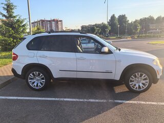 2009 BMW X5 30i II (E70), белый, 1500000 рублей, вид 5