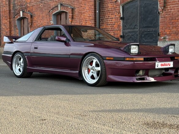 1986 Toyota Supra III (A70), пурпурный, 2000000 рублей - вид 18