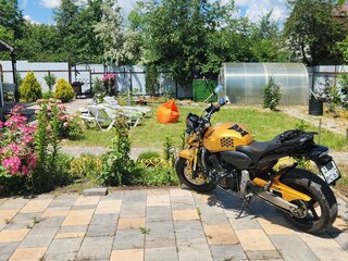 2007 Honda CB 600F Hornet, золотистый, 490000 рублей, вид 5