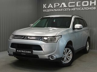 2013 Mitsubishi Outlander III, серебристый, 1210000 рублей, вид 1