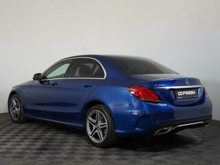 2020 Mercedes-Benz C-Класс 200 IV (W205) Рестайлинг, синий, 2930000 рублей, вид 2