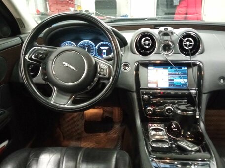 2014 Jaguar XJ IV (X351), чёрный, 1648000 рублей, вид 5