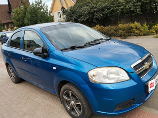 2010 Chevrolet Aveo I Рестайлинг, синий, 450000 рублей, вид 1