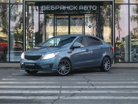 2013 Kia Rio 4-speed III, голубой, 830000 рублей, вид 1