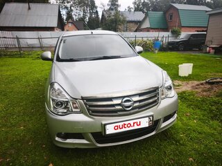 2014 Nissan Almera III (G15), серебристый, 500000 рублей, вид 1