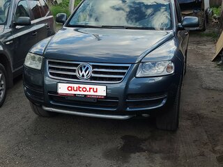 2004 Volkswagen Touareg I, серый, 650000 рублей, вид 1