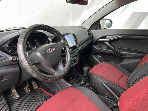 2016 Lada (ВАЗ) Vesta I, красный, 547000 рублей - вид 10