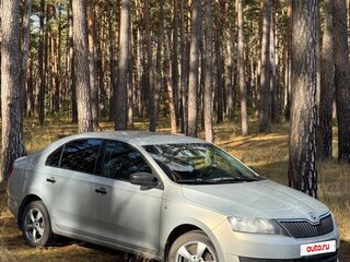2014 Skoda Rapid I, серебристый, 480000 рублей, вид 3