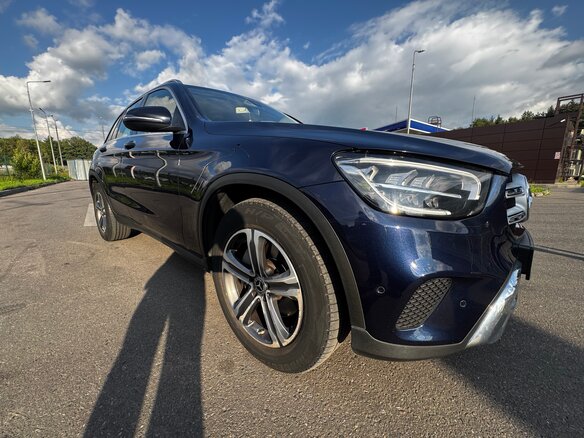 2020 Mercedes-Benz GLC 200 I (X253) Рестайлинг, синий, 3650000 рублей - вид 16