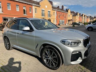 2019 BMW X3 30d xDrive III (G01), серебристый, 4649000 рублей, вид 2