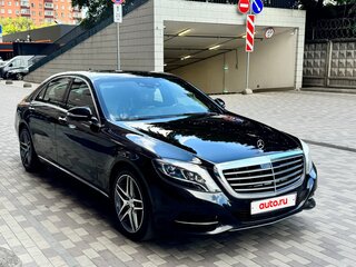 2015 Mercedes-Benz S-Класс 350 CDI BlueTEC Long 7G-TRONIC VI (W222, C217), чёрный, 3100000 рублей, вид 3