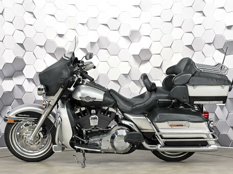 2003 Harley-Davidson Electra Glide, серебристый, 829000 рублей, вид 4