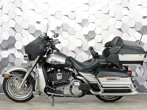 2003 Harley-Davidson Electra Glide, серебристый, 829000 рублей - вид 3