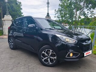 2013 Hyundai ix35 I Рестайлинг, чёрный, 1400000 рублей, вид 2