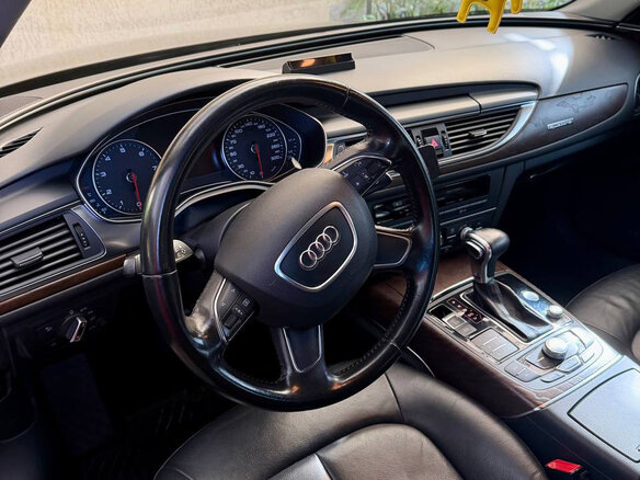 2012 Audi A6 IV (C7), серый, 1450000 рублей - вид 13