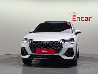 2023 Audi Q3 Sportback 35 TDI II (F3), белый, 4000000 рублей, вид 2