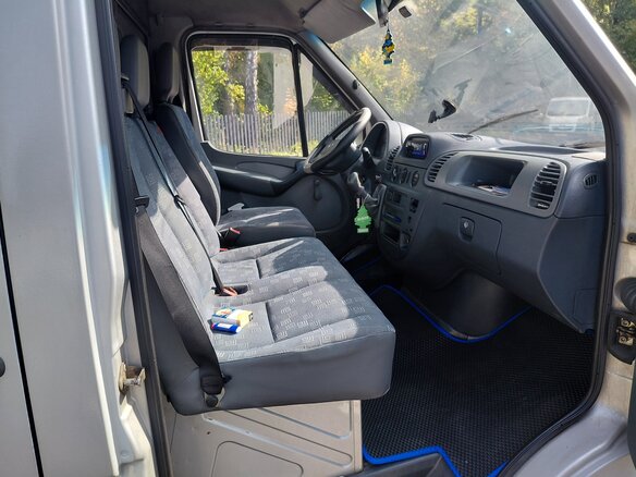 2003 Mercedes-Benz Sprinter, серый, 955000 рублей - вид 12