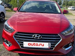 2020 Hyundai Solaris II, красный, 1650000 рублей, вид 1