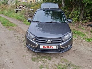 2020 Lada (ВАЗ) Granta I Рестайлинг, серый, 700000 рублей, вид 1